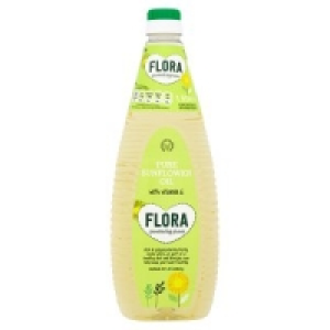 Flora Pure Sunflower Oil with Vitamin E 1 Litre £2.00