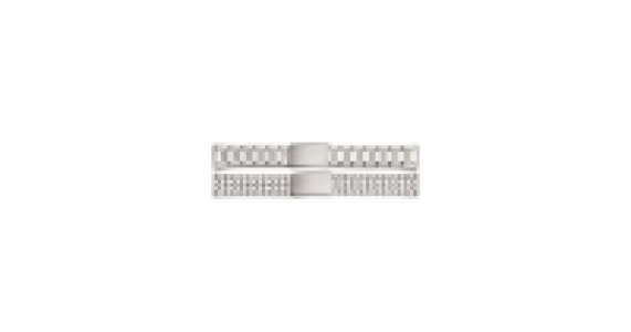 Mens 20mm Silver Watch Strap