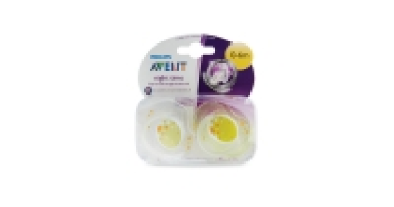 Avent Glowing Soothers 0-6 Months