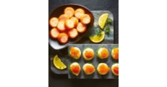 Smoked Salmon Blinis / Canapés