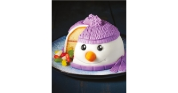 Snowman Cake