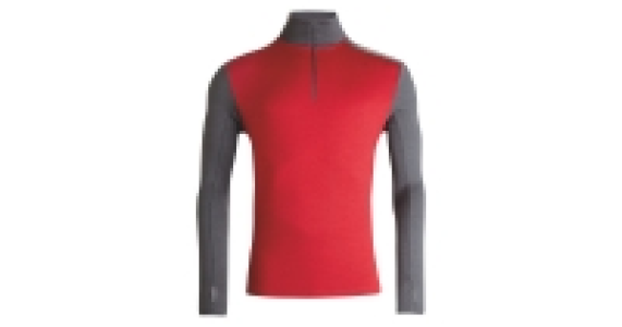 Mens Merino Zip Neck Top