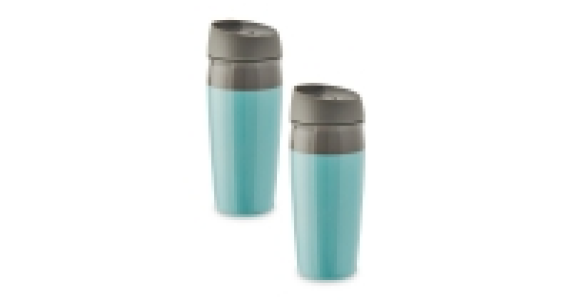 Colour Travel Mugs 2 Pack