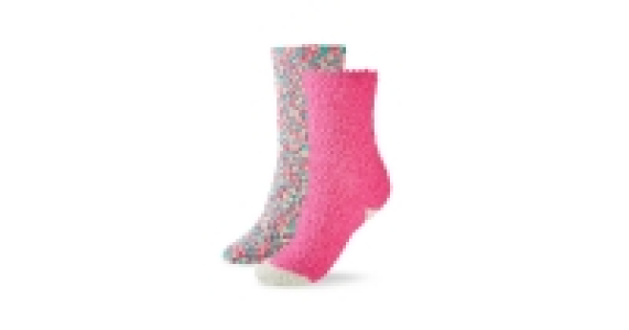 Ladies Popcorn Cosy Lounge Socks