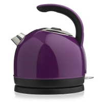 Wilko  Purple Dome kettle w/ open handle