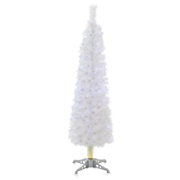 Wilko  Wilko Christmas Tree Fibre Optic White 6ft