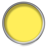 Wilko  Wilko Durable Matt Emulsion Paint Happy Yellow 2.5ltr