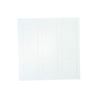 Wickes Marlow Glosswhite Framed Canopy Garage Door 2134x1981