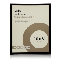 Wilko  Wilko Easy Photo Frame Black 10inx8in