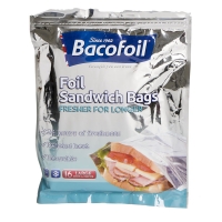 Wilko  Bacofoil Foil Sandwich Bags x 16