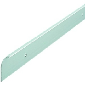 Worktop End Cap Trim Silver 38mm