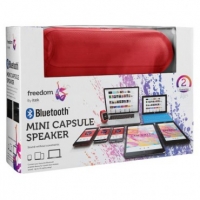 Poundland  Bluetooth Mini Capsule Speaker Red