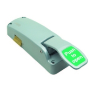 Briton 1438RSE Panic Push Pad Silver Reversible