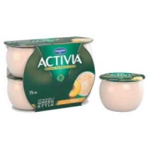 Intensely Creamy Greek Style Peach Yogurts £2.40