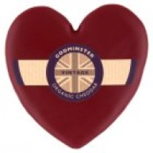 Godminster Organic vintage cheddar heart 200g