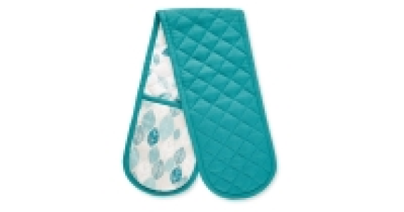 Teal Leaf Double Oven Glove