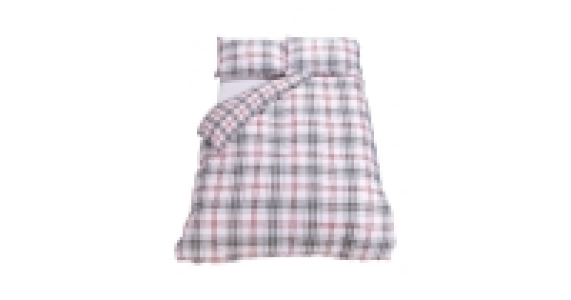 Brushed Check Cotton King Duvet Set £14.99