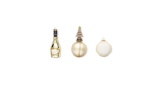 Pearl Winter Baubles 3 Pack