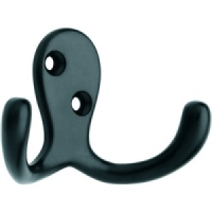 Wickes Two Prong Hook Black