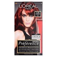 Boots  LOreal Paris Preference Infinia 3.66 Dark Red Ultra Violet