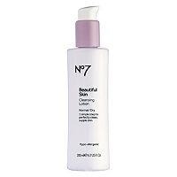 Boots  No7 Beautiful Skin Cleansing Lotion for Normal / Dry Skin 20