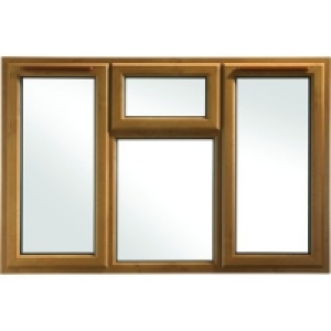 Wickes uPVC Casement Window Oak 1160x1770mm Side and Top Hun £366.45