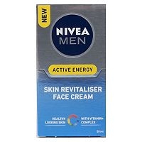 Boots  NIVEA MEN® Active Energy Skin Revitaliser Face Cream 50ml