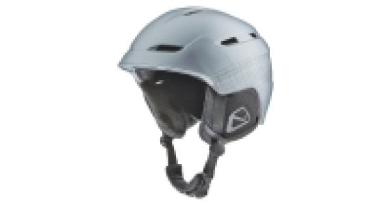 Adults Silver Ski Helmet L/XL