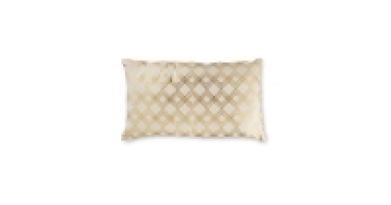 Trellis Metallic Guilded Cushion