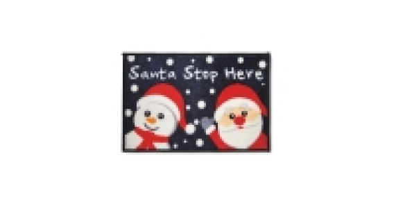 Santa Cut Pile Washable Mat