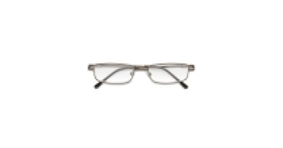 Glossy Nickel Silver Reading Glasses