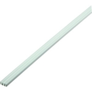 Wickes Rippled Tile Strip Clear Glass Effect PVC 15mmx1.83m