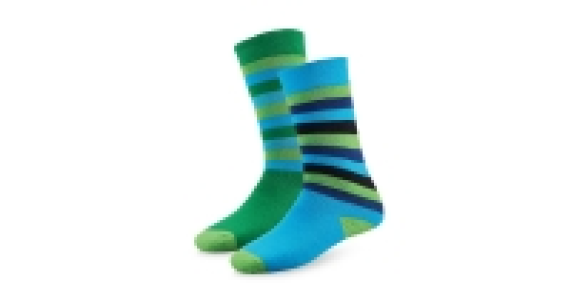 Childrens Striped Ski Socks 2-Pack