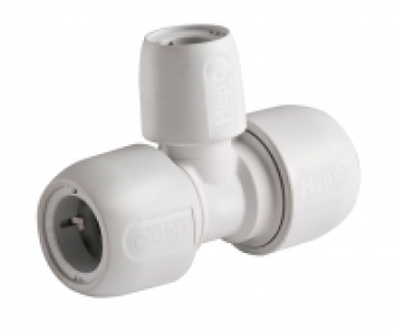 HEP2O BRANCH REDUCED TEE 22X22X15MM PACK 5 £17.69