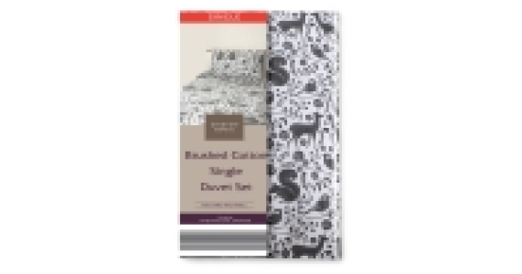Woodland Cotton Single Duvet Set £9.99