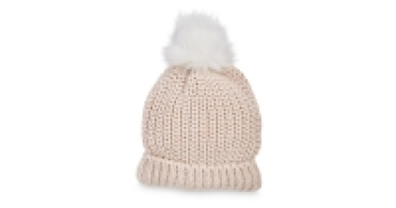Ladies Pom Pom Beanie £3.49