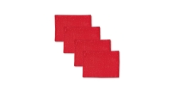 Christmas Tree Placemats 4 Pack