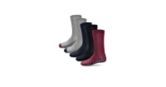 Mens Striped Footbed Socks 5-Pack