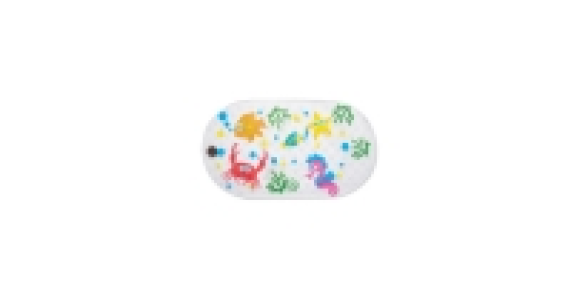 Kids Sealife Design Oval Bath Mat