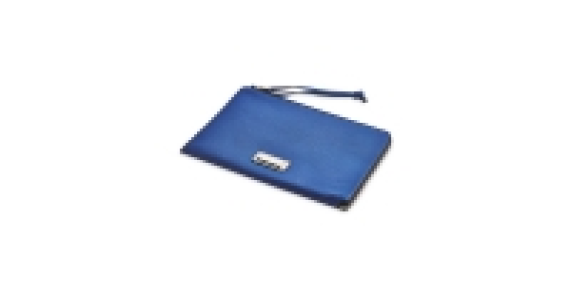 Blue/Silver Reversible Clutch