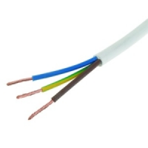 3 Core Heat Resistant Flex Cable 2.5mm2 x 5m