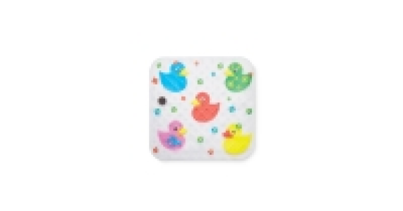 Kids Ducks Design Square Bath Mat