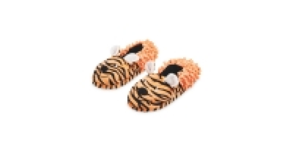 Childrens Novelty Tiger Slippers