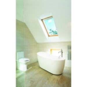 Wickes Roof Window Pine Centre Pivot Clear Glass 980x780mm