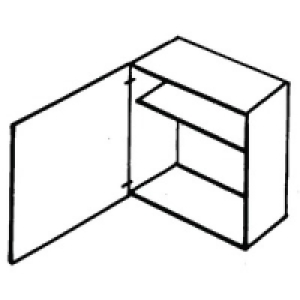Wickes  New Jersey Wall Unit 600mm