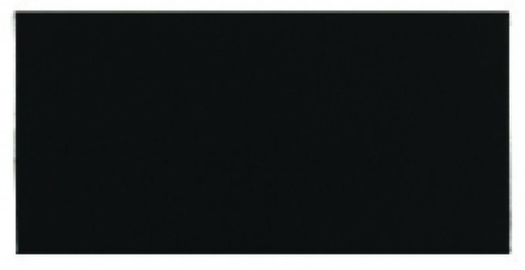 Wickes Black Satin Ceramic Wall Tile 200x100mm