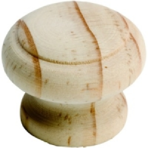 Wickes Denver Ring Knob Pine 33mm 10 Pack