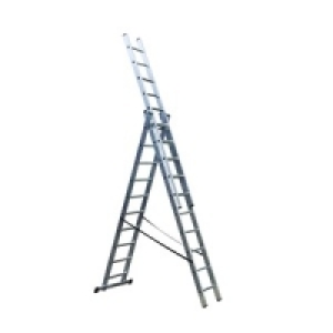 Professional 3 Section Combi Ladder 3m