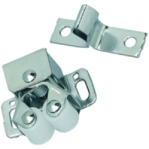Wickes Double Roller Catch Chrome Plated 10 Pack £8.99