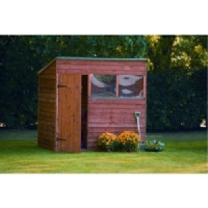 Wickes Premium Overlap Pent Shed 5x7 £289.99